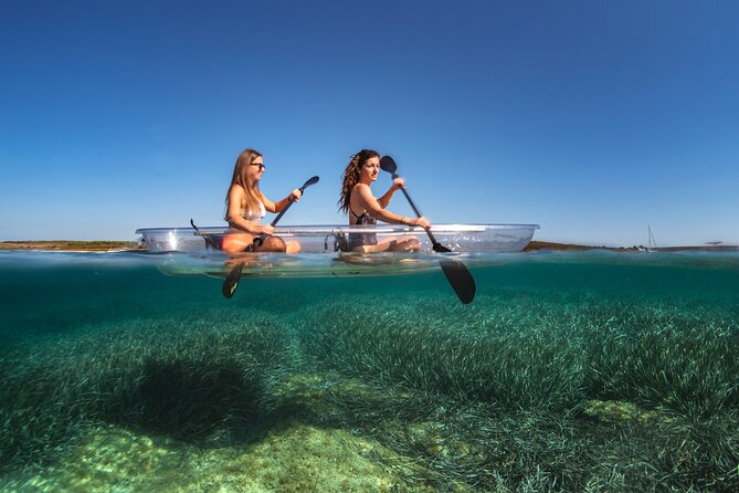 1.5-hour Clear Kayak Rentals: Explore Verudela Cave & Islands - Around the Islands: The Sunset Vibe and Short Swimming Breaks