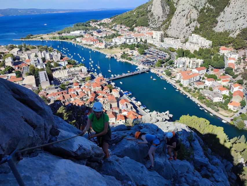 3-Hour Via-Ferrata Adventure in Fortica Fortress - The 30-minute hike down that tests your legs