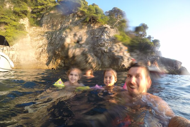 4h / 6h / 8h Elaphite Islands Tour with 7.5m/24FT SunDeck Boat - Kolocep Island: Blue Cave swim stop (45 minutes)