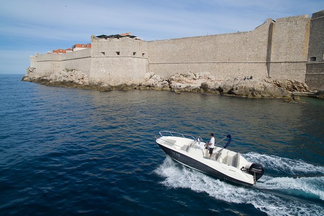 4h trip from Dubrovnik to the Elafiti islands with Quicksilver 675 boat - Morning versus afternoon: how to pick the timing wisely