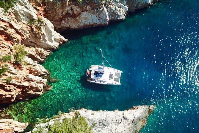 8-Day Private Sailing Tour from Split with Meals and Pickup - Crossing into Montenegro: Boka Kotorska, Kotor lanes, Porto Montenegro coffee