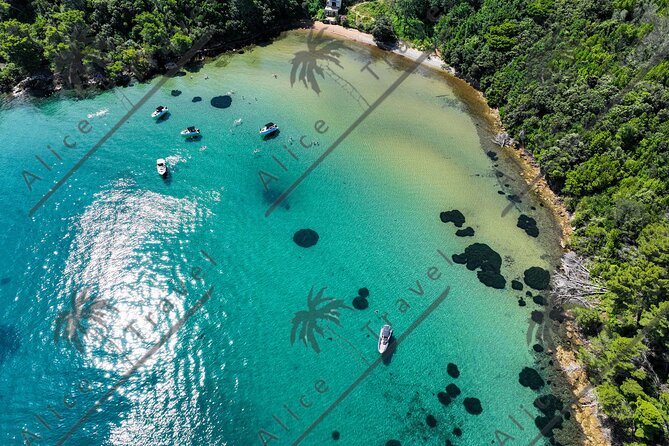 Adrenaline Adventure on Speedboat with 3 stops and Snorkeling - Preko on Ugljan Island: Beach Time, Coffee Views, and Galevac