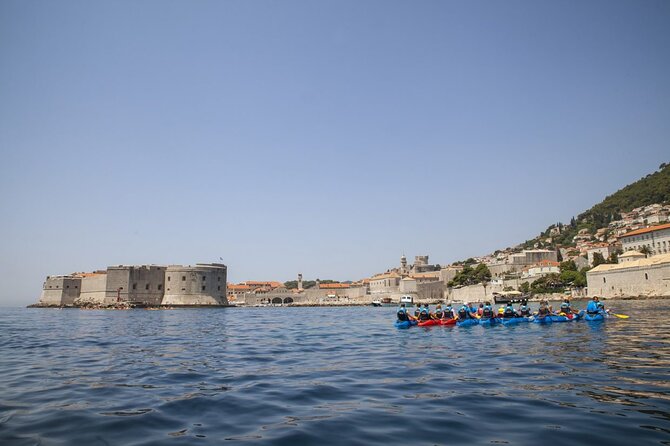 Afternoon Kayaking in Dubrovnik - City Walls from the sea: the first big wow