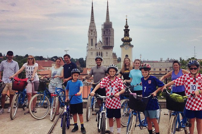 All of Zagreb Bike Tour - Tesla statue to Teatre Nacional Croata: the landmarks you should know first
