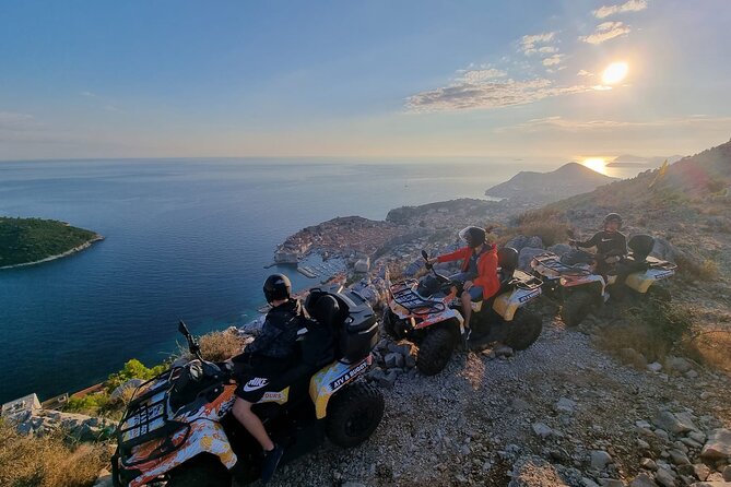 ATV Dubrovnik Safari Tour - Stop at Mount Srd: the classic Dubrovnik view from above