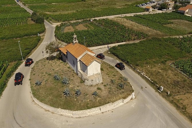 Best of Korcula island winery's by 4X4 Canam buggys with lunch - Swim and snorkel off Korčula’s shores, gear included