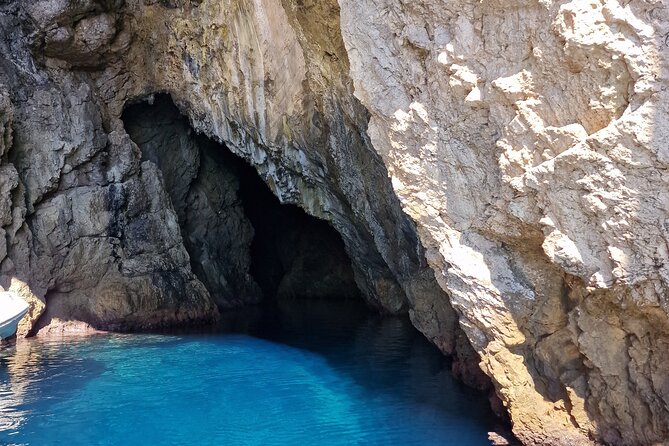 BLUE CAVE & 5 islands tour from Hvar - Stop 3: Green Cave, quick peek from the water