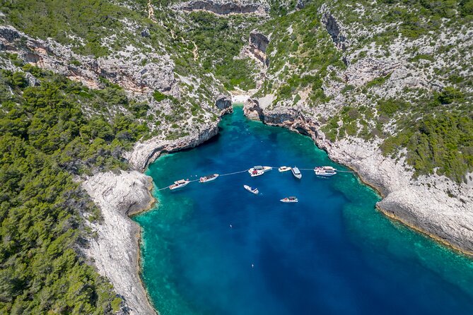 Blue Cave and Hvar 5 Islands speedboat tour | from Split&Trogir - Stiniva Cove Swim: One of Europe’s Most Photogenic Beaches
