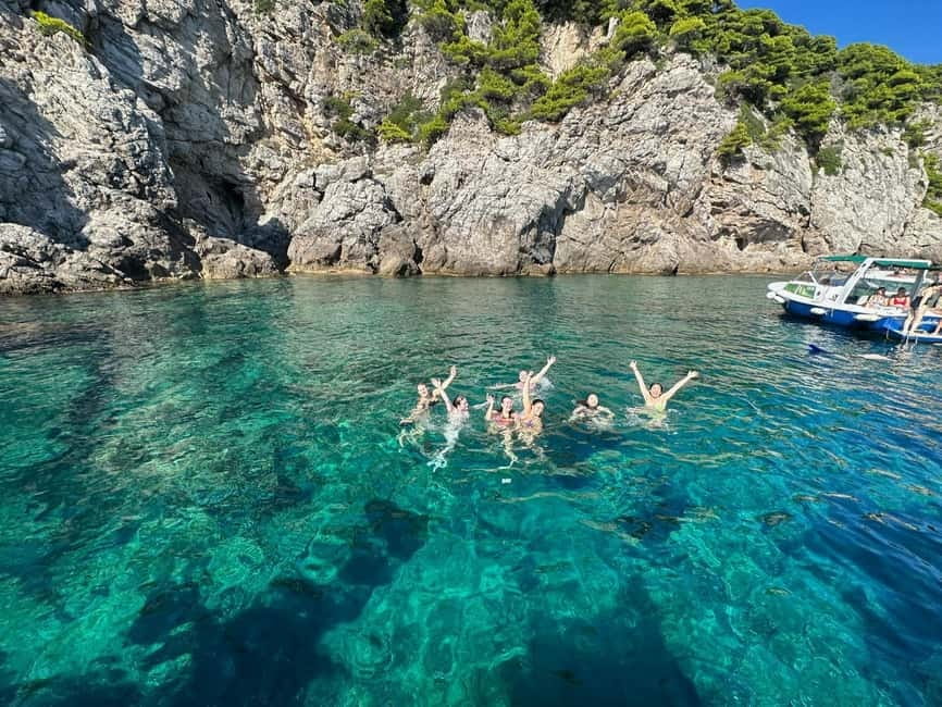Blue Cave-Green caves-Lopud Sandy beach - tour with drink - Key Highlights You Will Care About