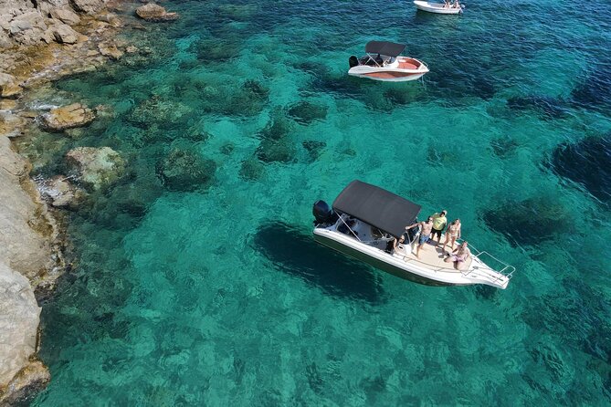 BLUE CAVE&GREEN CAVES /ŠUNJ beach Speedboat tour- WITH DRINKS - Kolocep Island: Blue Cave and Green Caves in Real Life Time