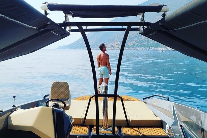 Blue cave & Hvar, 5 islands speed boat tour with unique boats from Split - Stop 4: Budikovac Blue Lagoon swim, white pebbles and turquoise water