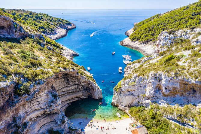 Blue Cave & Island Escape: A Unique 6-Island Adventure from Split - Green Cave on Ravnik Island, Plus the Monk Seal Cave If Conditions Allow