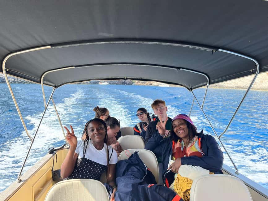 Blue Cave & Island-Hopping Tour with Snorkeling from Split - Stiniva Bay: swimming and snorkeling with dramatic shoreline views