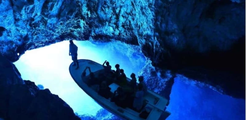 Blue Cave & Island-Hopping Tour with Snorkeling from Split - Budikovac and the Blue Lagoon: two water moments, snorkeling gear, and comfort