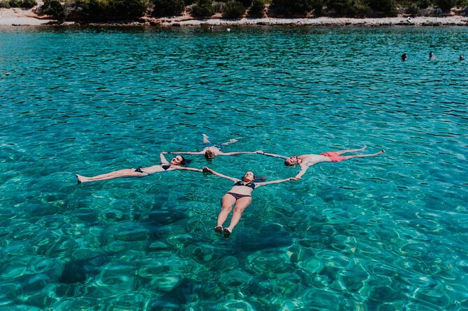 Blue cave, Mama Mia and Hvar, 5 island speedboat tour from Trogir - Stop 1: Bisevo island and the Blue Cave entry rhythm