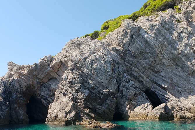 Blue cave tour - 4 caves and sandy beach - Pickup, timing, and how the 4-hour pace feels