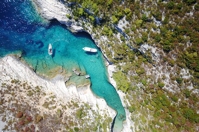 Blue Cave & Vis Island speedboat tour from Hvar - Green Cave at Ravnik: optional swimming, extra ticket