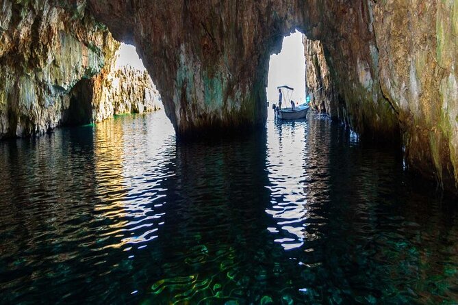 Blue & Green Cave Vis Island and Pakleni Islands Private Day Trip from Hvar - Green Cave at Ravnik: Short Stop, Real Options