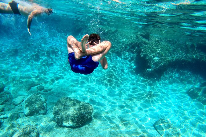Blue Lagoon & 3 Islands Private Boat Tour - Necujam on Solta: beaches, a shipwreck spot, and time for lunch