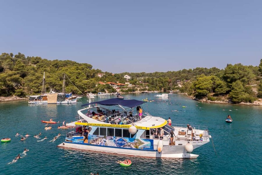 Blue Lagoon & Islands Day Cruise from Split with Lunch - Nečujam Bay Swim and Snorkel: Clear Water, Easy Gears, Real Sea Time