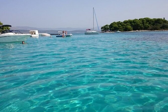 Blue Lagoon & three islands: 5 hours half day relax tour - Solta Island and Maslinica Port: Coffee, Shops, and Harbor Walks