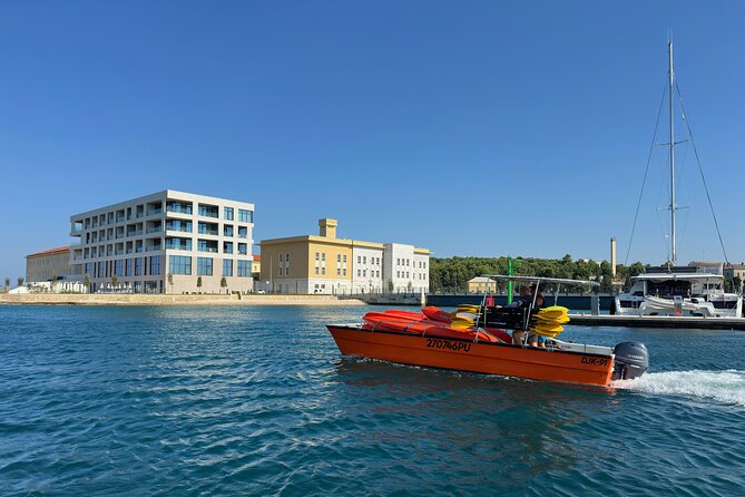 BOAT & KAYAK! Sea Adventure - Snorkeling & Cliff Jumps - Kayaking Pula’s Bays and Cliffs: Where The Views Feel Close Up