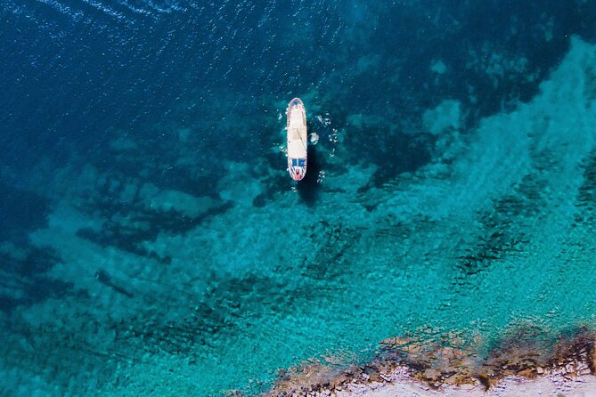 Boat Party Split - Blue Lagoon swim stop and the second swimming spot you can plan around