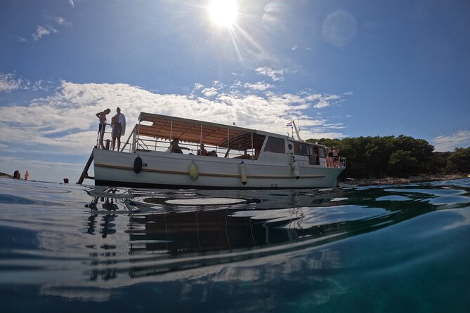 Boat Tour at Delfina Hvar - Stop 1: Hvar Island Red Rocks and the Swim Window