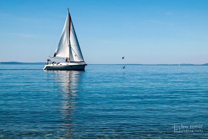 Brac Island One-Day Trip with the Sailboat Nana - Private Tour - Pučišća on Brač, white limestone town time