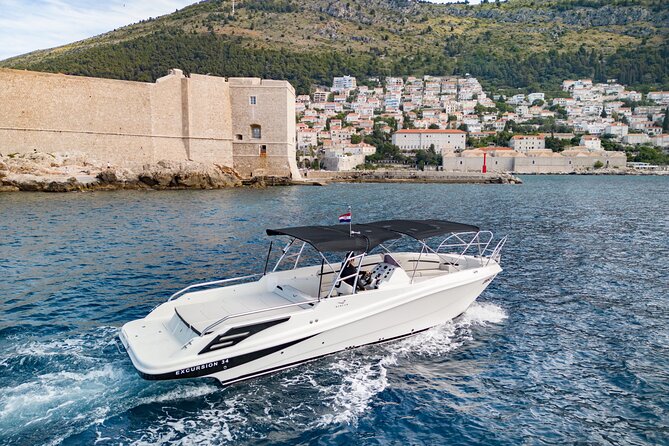 Brand New Mercan Excursion 34 Private Tour From Dubrovnik Cavtat - Dubrovnik City Walls coast cruise: the best warm-up before swim time