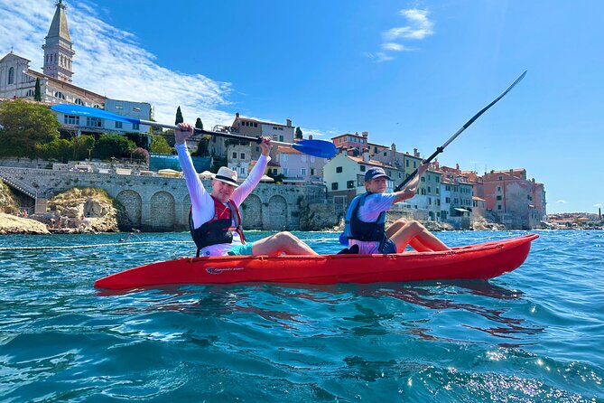 BUBA-Kayak Tours Rovinj FREE-drinks,pictures,snorkeling equipment - Paddle Time to Sveta Katarina Island (About 30 Minutes)