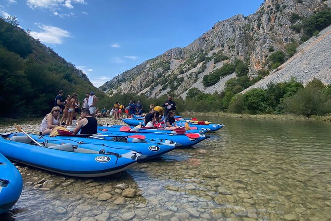 Canoe safari adventures at Zrmanja river day tour - Water Breaks and Swimming: The Part You Will Probably Remember