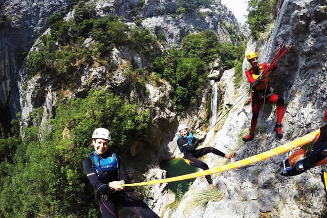 Canyoning advanced on Cetina river from Omiš - Safety briefing and gear setup: where advanced starts to feel manageable
