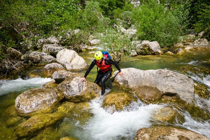 Canyoning on Cetina River from Split or Šestanovac - Omis Cetina Canyon Route: Waterfalls, Slides, Jumps, and the 100 m Tunnel