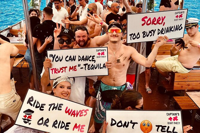 Captain’s Boat Party Split–Blue Lagoon Swim Stop + Free Shots &DJ - Should You Book This Boat Party to Blue Lagoon?