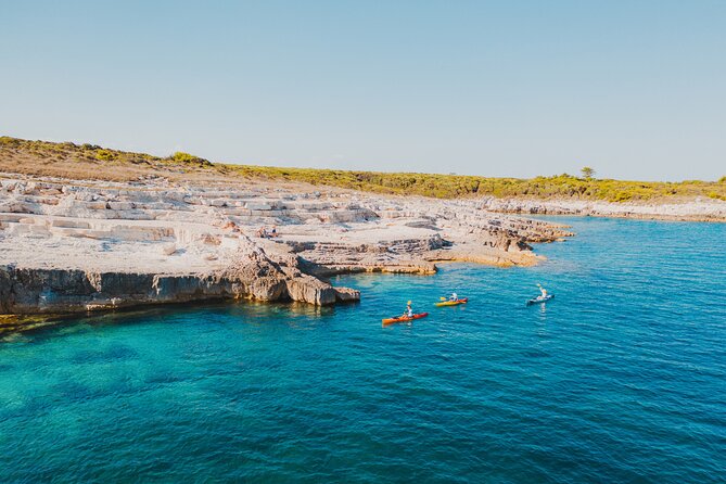 Cave Adventure near Pula by Kayak - Paddle Out From the Start: Light Work, Big Views