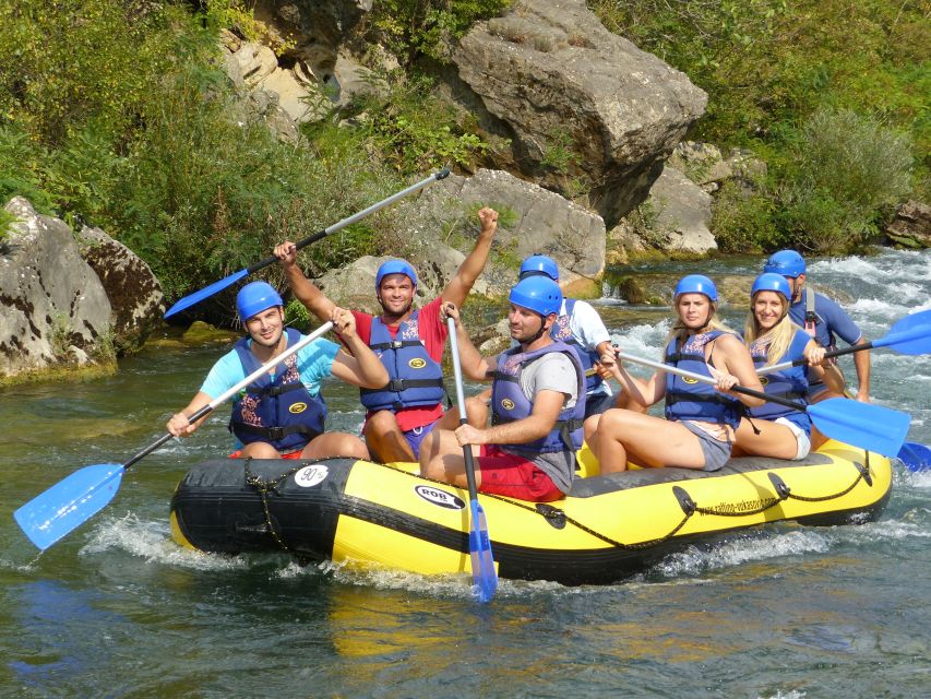 Cetina River: Rafting and Cliff Jumping Tour - Equipment and clothing: what to wear so you stay comfortable