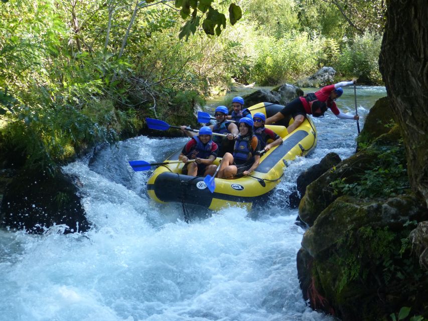 Cetina River: Rafting and Cliff Jumping Tour - The rhythm of the ride: rapids, scenery, and repeated swim breaks
