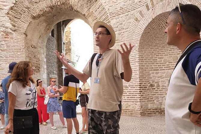 Chill Private Walking Tour of Diocletian's Palace - The Golden Gate and the finish near Grgur Ninski