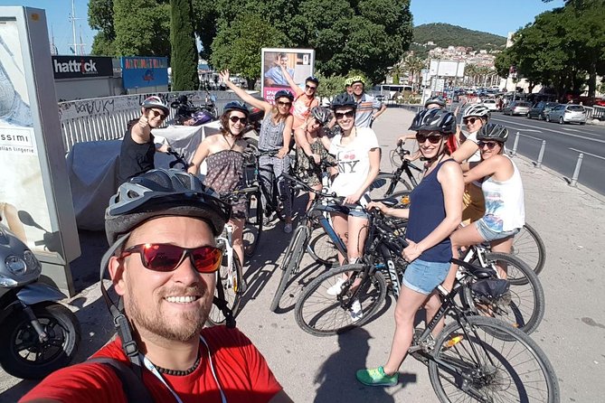 City Bike Tour of Split - The Waterfront Start and Diocletian’s Palace Walls: Where Split Looks Old and Huge
