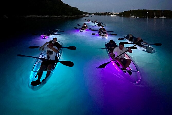 Clear Kayak Glow Night Tour - The first 10 minutes: you learn basics before going out