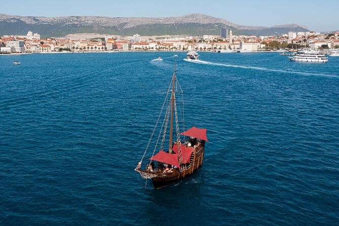 Columbo's Pirate Ship "Santa Maria" - Split Panoramic & Sunset Tour - Kasjuni Beach swim and snorkeling stop