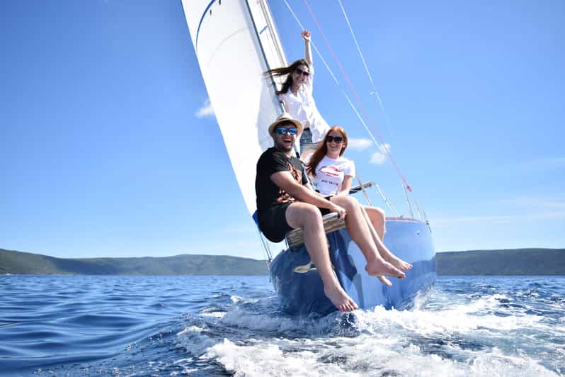 Cres: Sailing Experience Day-Trip - Between stops: dolphins, sunbathing, and 4-5 bays that feel like more than a list