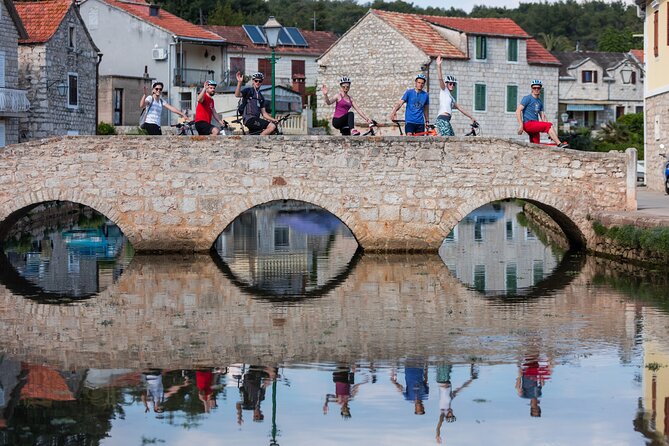 Cycle Hvar Tour - Jelsa Coffee, Pine Shade, and the Turn Inland