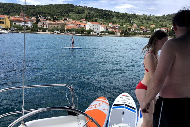 Daysailing & SUP experience - Ugljan Island and Frnaza Bay: your first real water stop