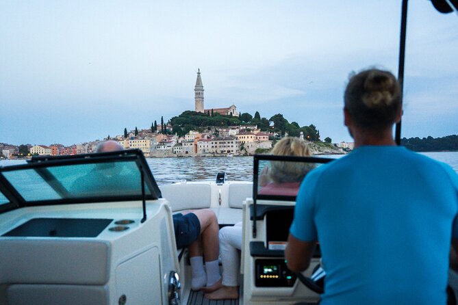 Dolphin Watching Sunset Speedboat Tour with Drinks in Rovinj - The skipper, the drinks, and the commentary that actually helps you watch
