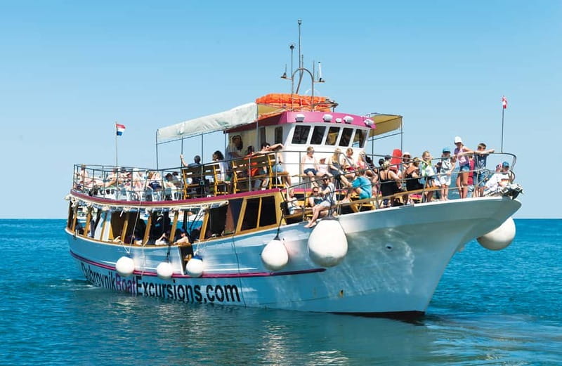 Dubrovnik: 3 Islands Boat Trip with Drinks (FR, ES, IT, EN) - Key points worth knowing before you go