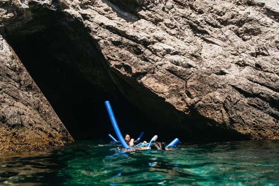 Dubrovnik: Blue Cave and Elafit Small Group Boat Exploration - Blue Cave swim time, what makes the stop special