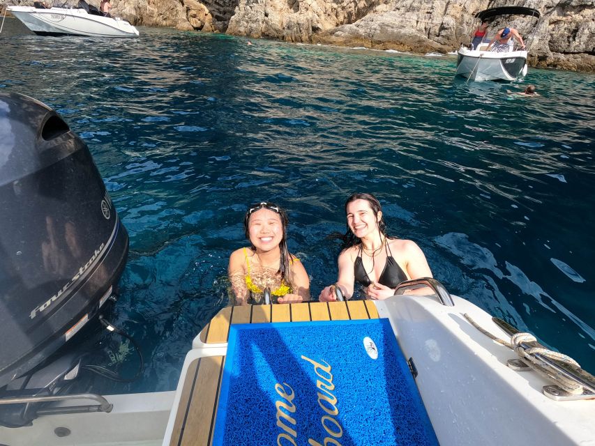 Dubrovnik: Blue & Green Caves Private Boat Tour with Drinks - Blue Cave swim on Koločep: what it feels like and how to enjoy it