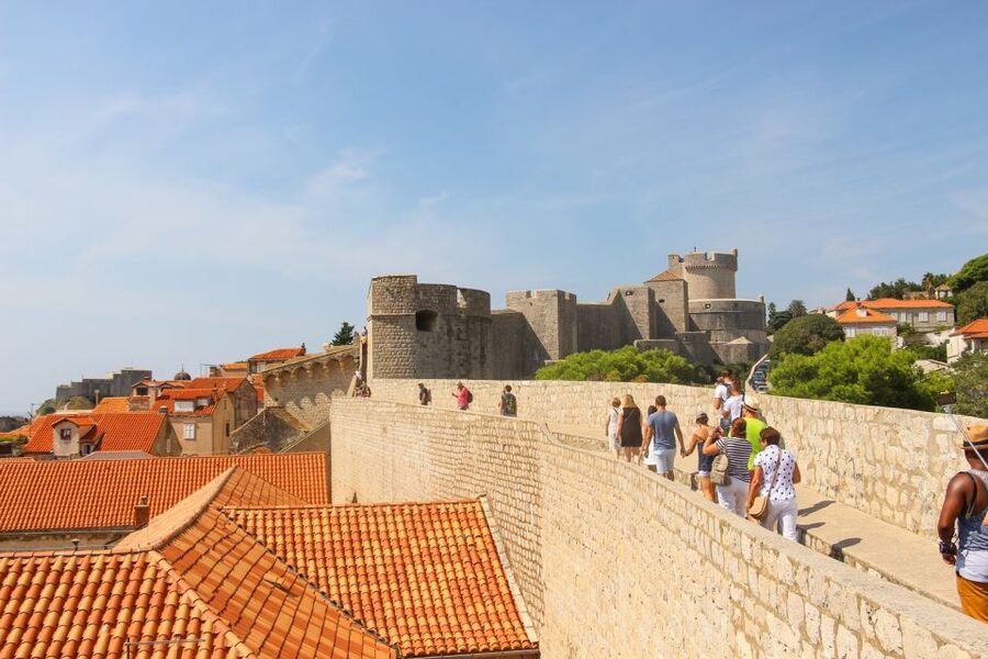 Dubrovnik City Walls Walking Tour - Starting at Pile Square and Getting Your Bearings